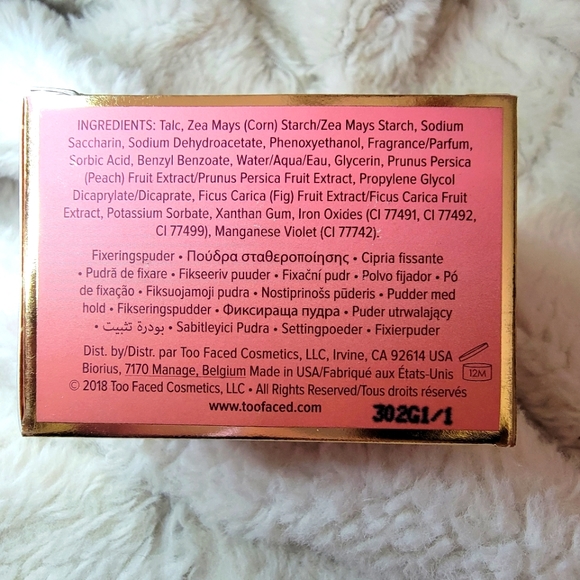 💥DISCONTINUED💥 Too Faced Peach Perfect Setting Powder NIB - Picture 5 of 8